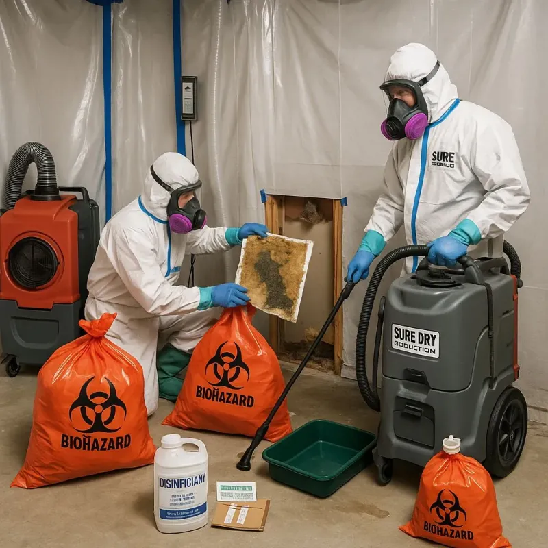 Contaminated Water Handling Protocols process in Kings Park West, VA